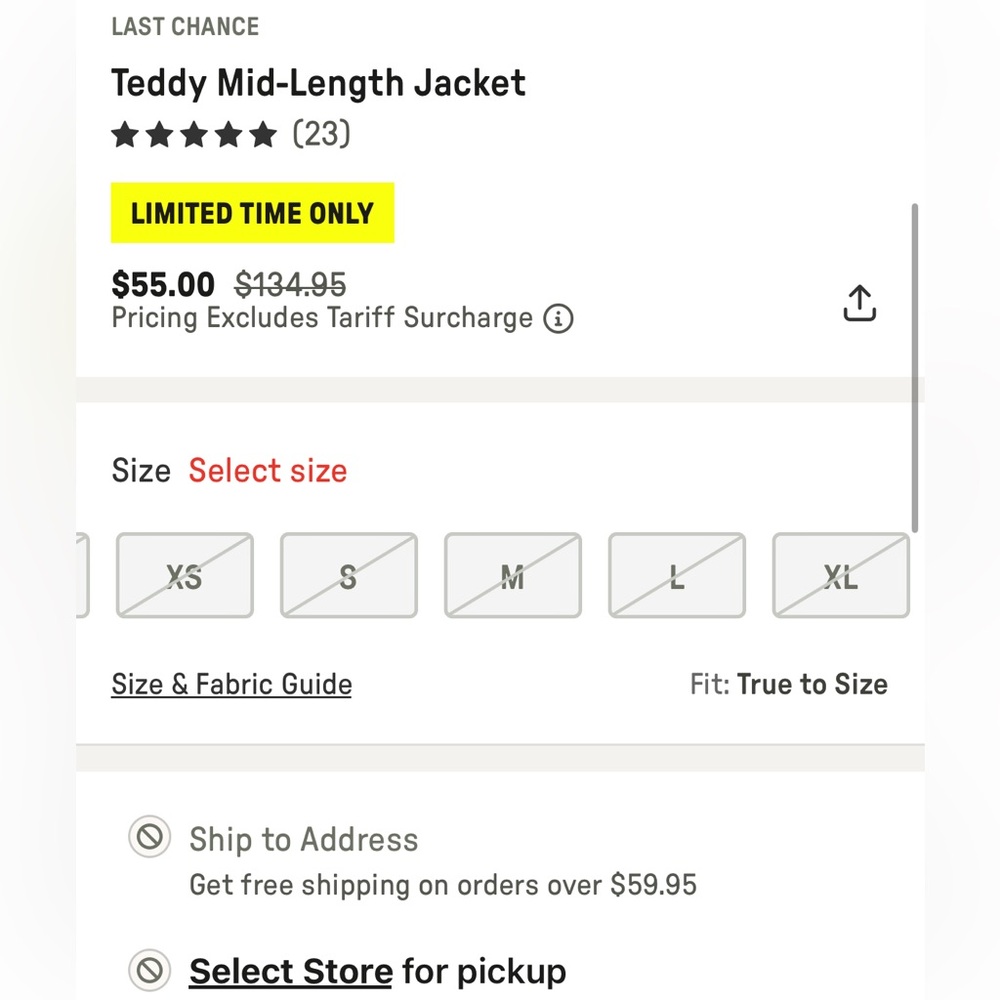 Fabletics Teddy Mid-Length Jacket - Picture 4 of 6